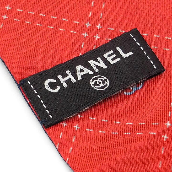 楽天市場】未使用品 CHANEL シャネル ツイリー スカーフ ヘアバンド 
