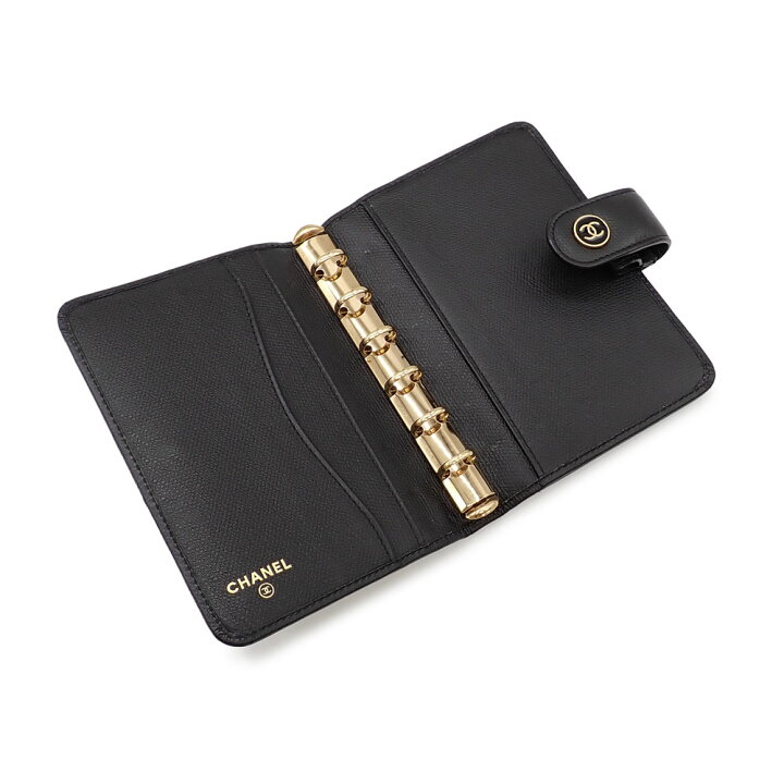 楽天市場】美品 CHANEL シャネル ココボタン アジェンダ 手帳カバー 