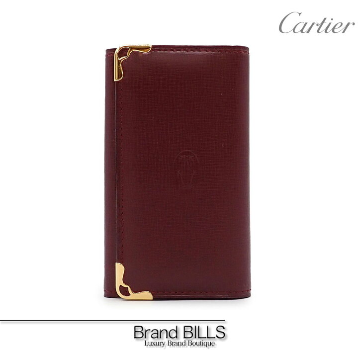 楽天市場】未使用品 Cartier カルティエ マストライン 6連 キーケース  