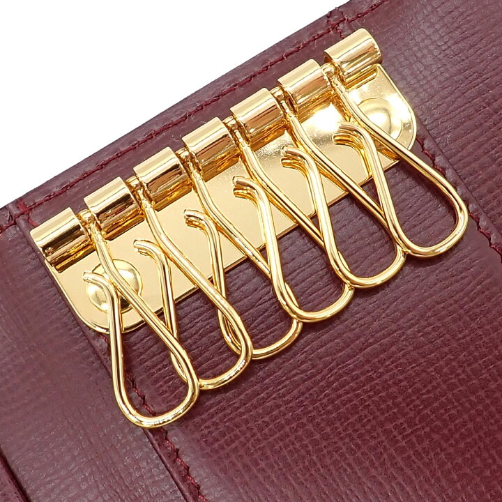楽天市場】未使用品 Cartier カルティエ マストライン 6連 キーケース 