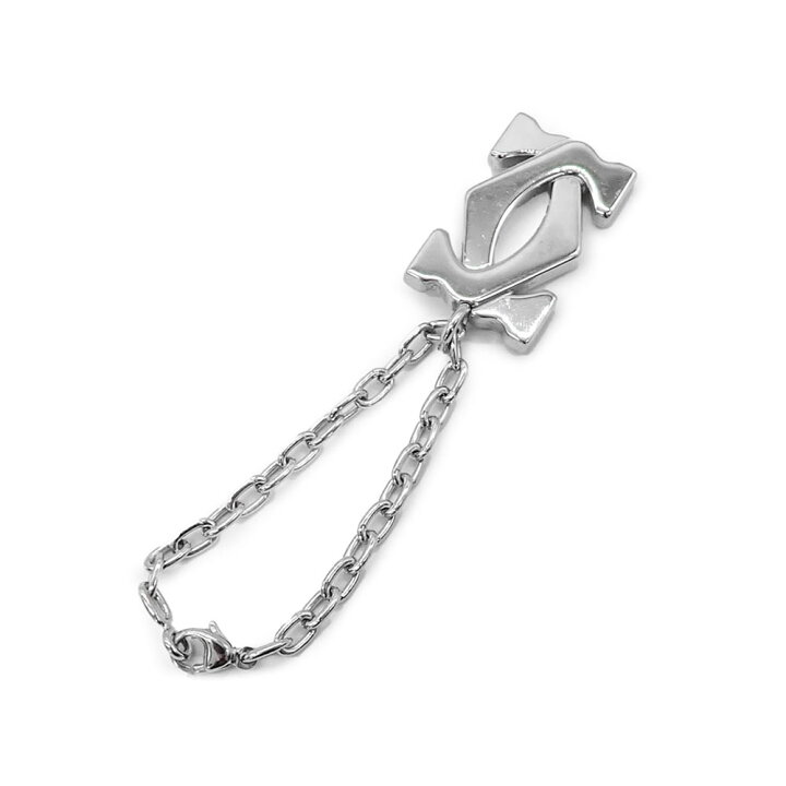 楽天市場】美品 Cartier カルティエ 2C ロゴマーク キーホルダー  