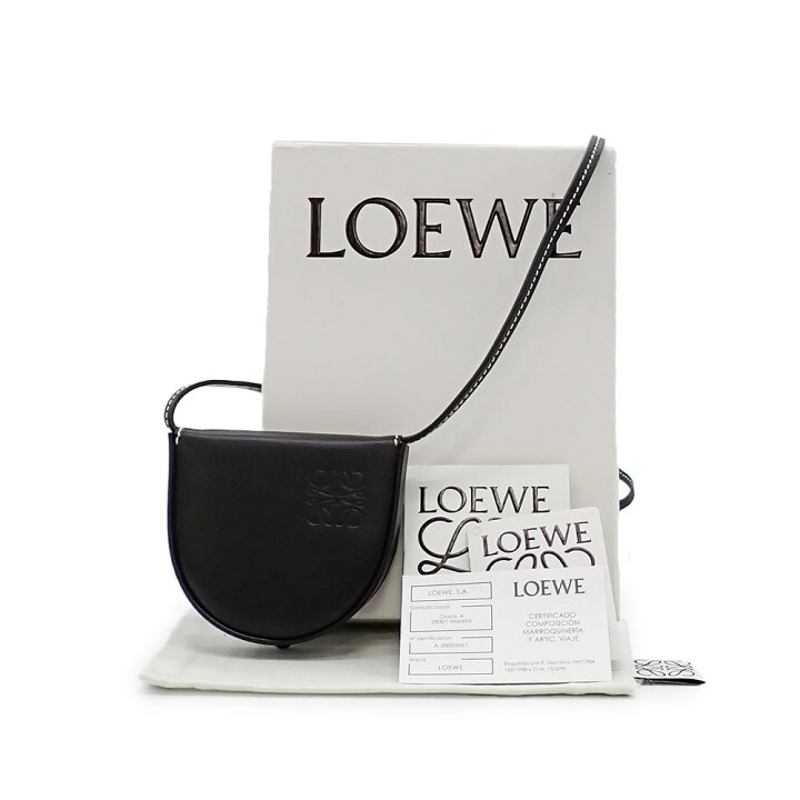 楽天市場】未使用品 LOEWE ロエベ ヒールポーチ ミニ ショルダー 