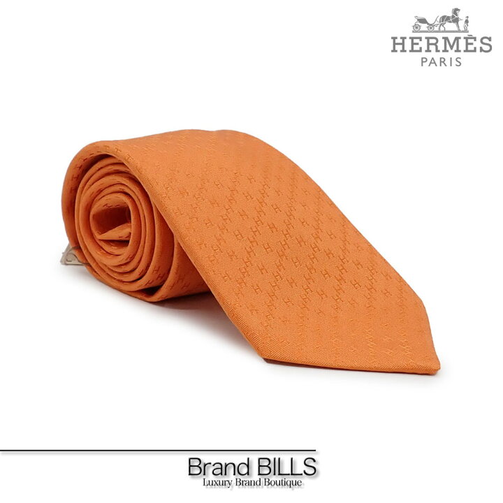 楽天市場】新品 HERMES エルメス H織りタイ 7cm ニューH ネクタイ 