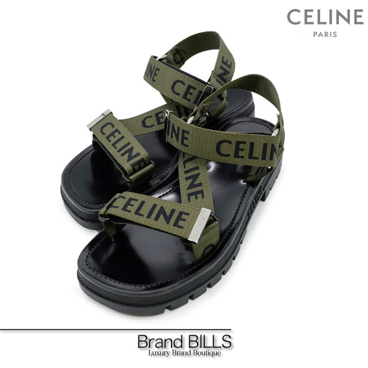 楽天市場】未使用品 CELINE セリーヌ レオ ストラッピー サンダル  