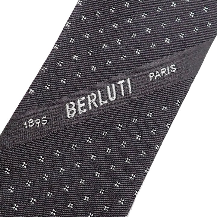 楽天市場】未使用品 Berluti ベルルッティ ネクタイ スクリットタイ  