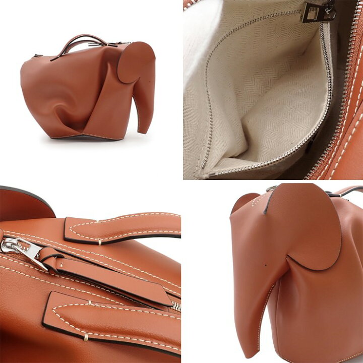 楽天市場】未使用品 LOEWE ロエベ エレファントバッグ ラージ 