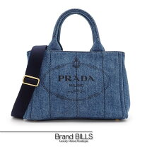 楽天市場】PRADA プラダ カナパ（素材（生地・毛糸）デニム）（バッグ 
