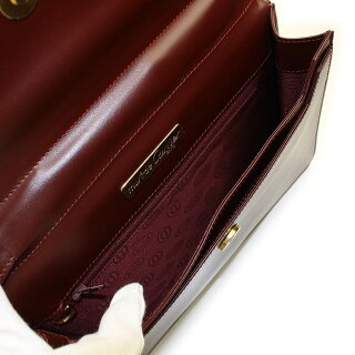 【未使用展示品】カルティエマストラインセカンドバッグボルドー