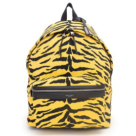 【新品・未使用品】サンローラン パリ SAINT LAURENT PARIS ファブリック CITY BACKPACK MIAMI ZEBRA バックパック リュック ゼブラ タイガー 虎 イエロー 黄 534967