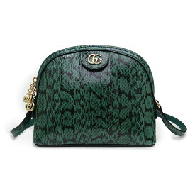 【新品・未使用品】グッチ GUCCI パイソン エメラルド スネークレザーオフィディア スモール ショルダーバッグ 斜め掛け グリーン 緑 499621