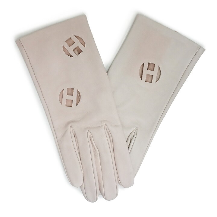 楽天市場】【未使用 展示品】エルメス HERMES Hロゴ グローブ 手袋 #7 