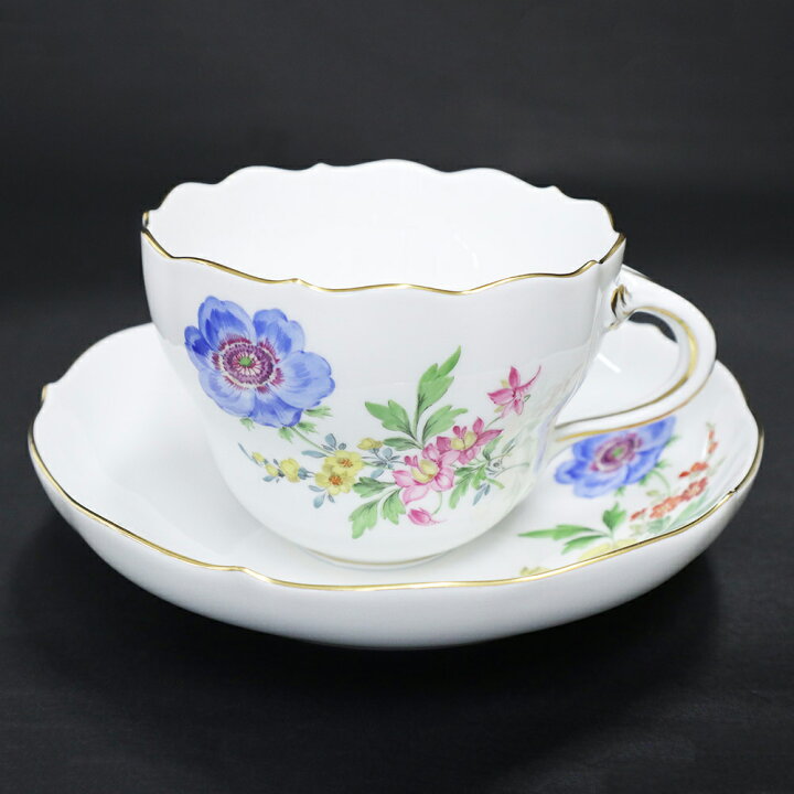 楽天市場】【未使用 展示品】マイセン Meissen ベーシック フラワー 三 