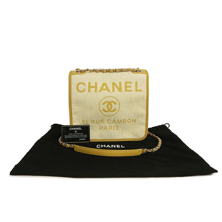 楽天市場】【未使用 展示品】シャネル CHANEL ドーヴィル Wチェーン 