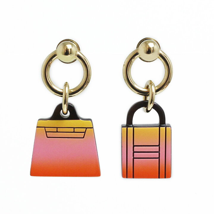 新品•未使用 HERMES フュージョンアミュレット マロキニエピアス