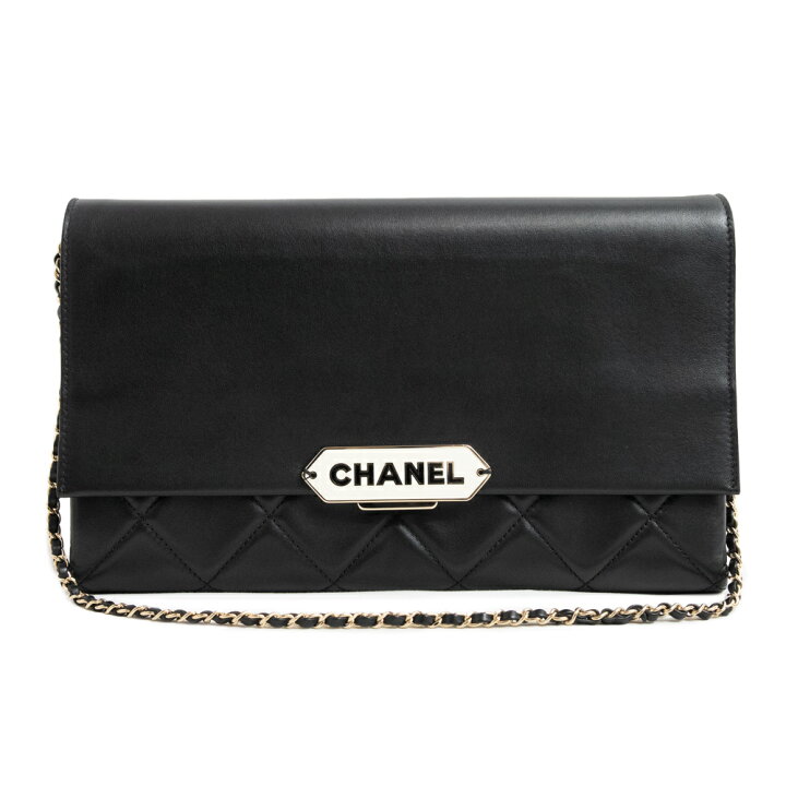 楽天市場】【中古】シャネル CHANEL ロゴプレート マトラッセ 2way  