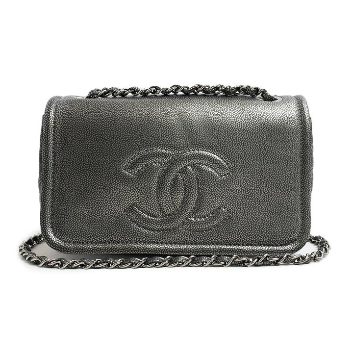 楽天市場】【中古】シャネル CHANEL ココマーク Wチェーン ショルダー  