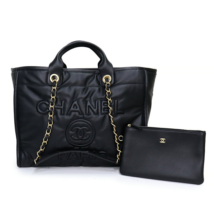 楽天市場】【新品・未使用品】シャネル CHANEL ドーヴィル ラージ  