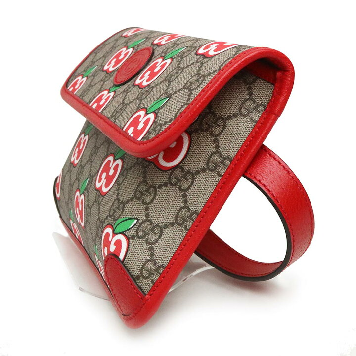 楽天市場】【新品・未使用品】グッチ GUCCI GGアップル プリント 