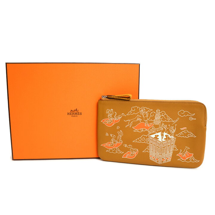 楽天市場】【新品・未使用品】エルメス HERMES カレ ポケット ロング 
