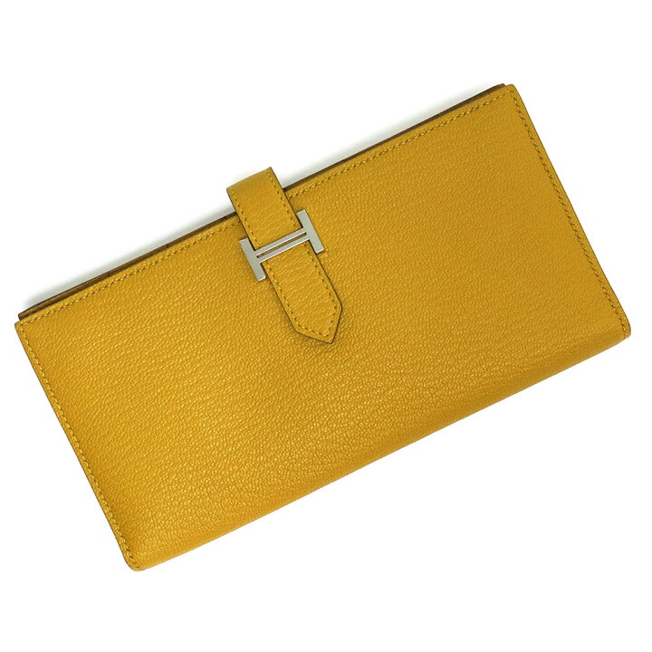 楽天市場】【新品・未使用品】エルメス HERMES ベアン スフレ 二つ折り  