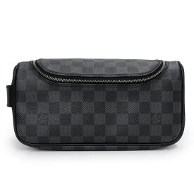 【新品・未使用品】ルイ ヴィトン LOUIS VUITTON トワレ ポーチ トラベル セカンドバッグ ダミエグラフィット ブラック 黒 N47625 箱付