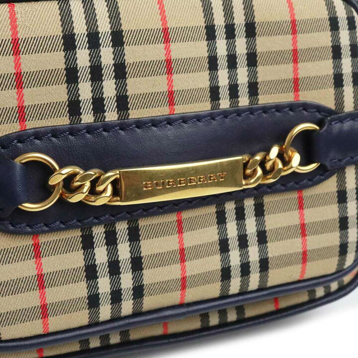 楽天市場】【未使用 展示品】バーバリー BURBERRY ノバチェック カメラ 