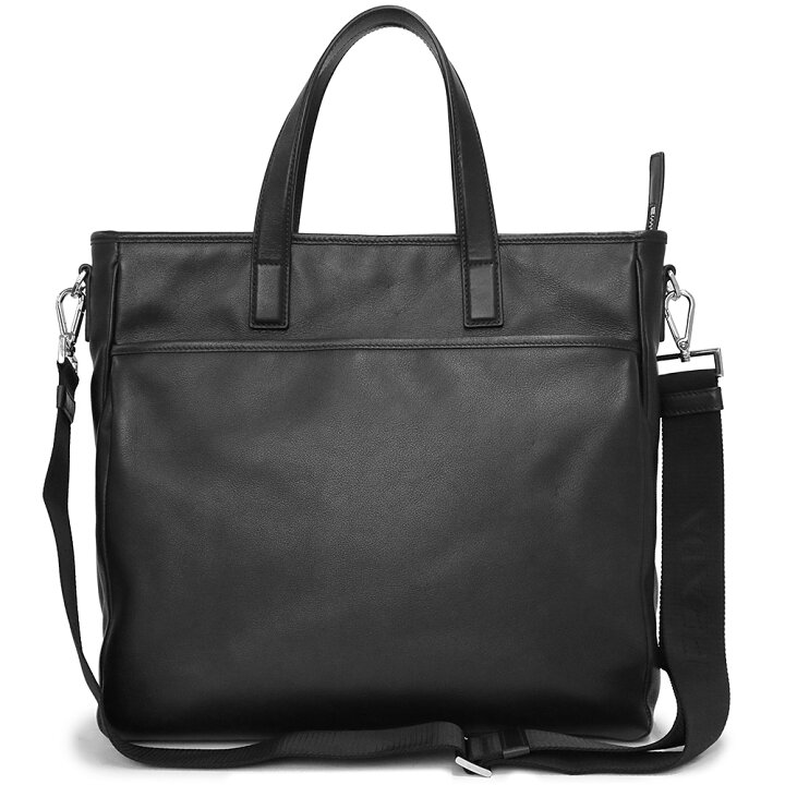 楽天市場】【中古】プラダ PRADA 三角ロゴプレート 2way トート  