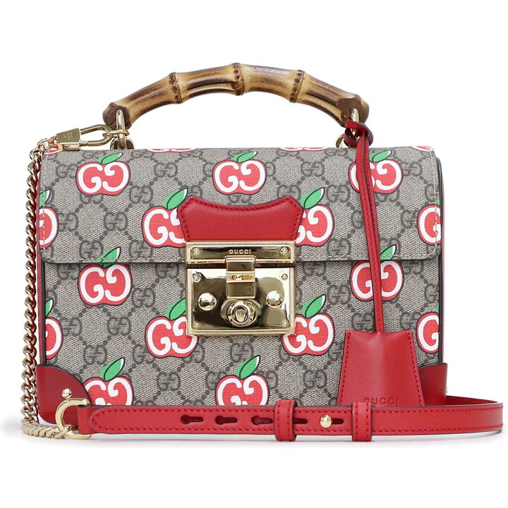 楽天市場】【未使用 展示品】グッチ GUCCI パドロック GGアップル 