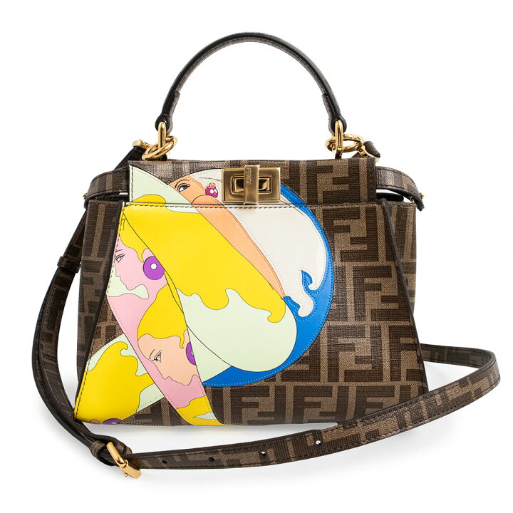 楽天市場】【新品・未使用品】フェンディ FENDI ミニ ピーカブー ISeeU  