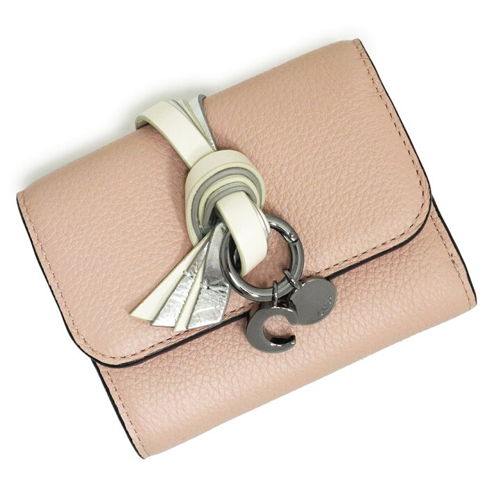 新品未使用】Chloe クロエ アルファベット スモールトリフォールド  
