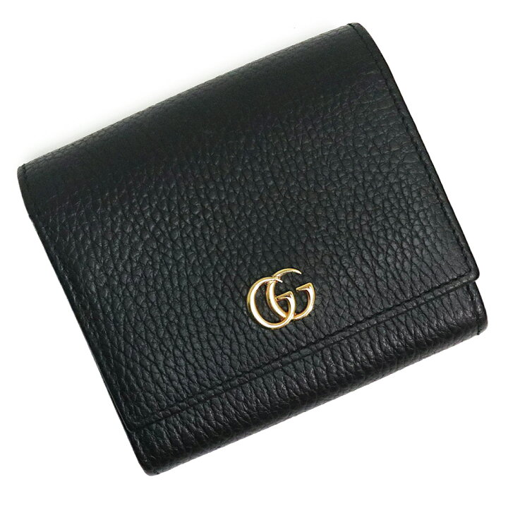 楽天市場】【未使用 展示品】グッチ GUCCI GGマーモント コンパクト 二 