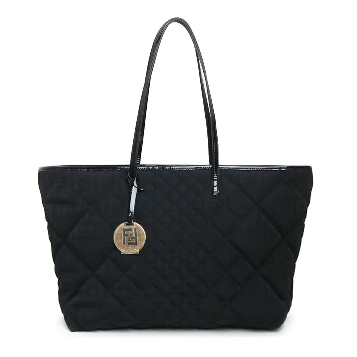 楽天市場】【美品】フェンディ FENDI ズッカ柄 トートバッグ ナイロン  