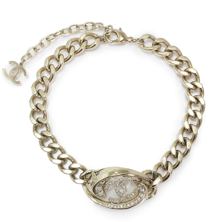 楽天市場】【中古】シャネル CHANEL ココマーク ラインストーン  
