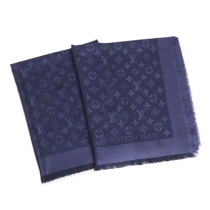 楽天市場】【中古】ルイ ヴィトン LOUIS VUITTON ショール モノグラム 