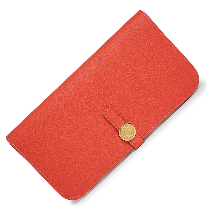 楽天市場】【新品・未使用品】エルメス HERMES ドゴン ロング 二つ折り 