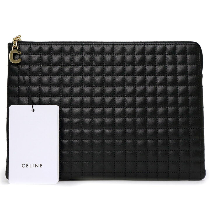 楽天市場】【新品・未使用品】セリーヌ CELINE Cチャーム キルテッド 