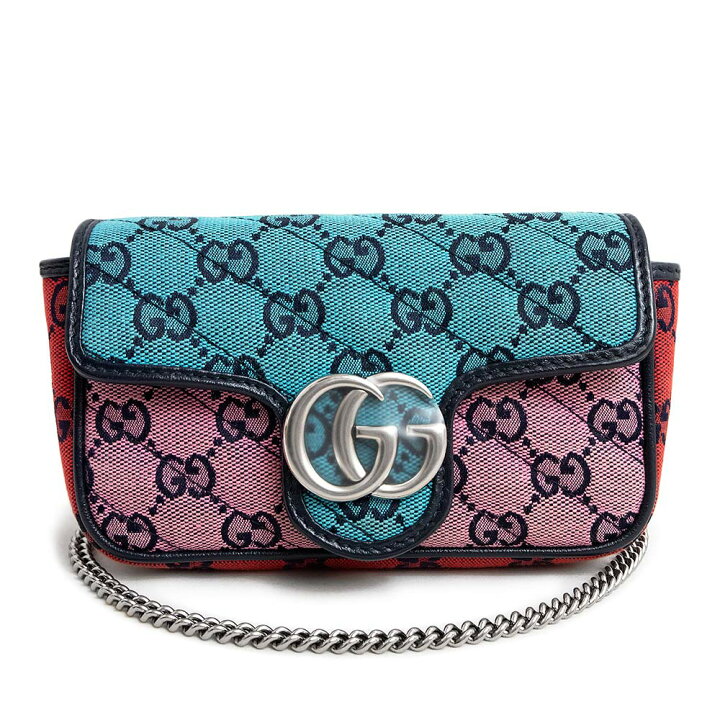 楽天市場】【未使用 展示品】グッチ GUCCI GGマーモント スーパー ミニ  