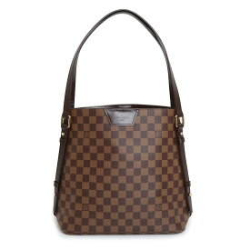【未使用保管品】ルイ ヴィトン LOUIS VUITTON カバ リヴィントン ショルダー トートバッグ ダミエ ブラウン 茶 ゴールド金具 N41108