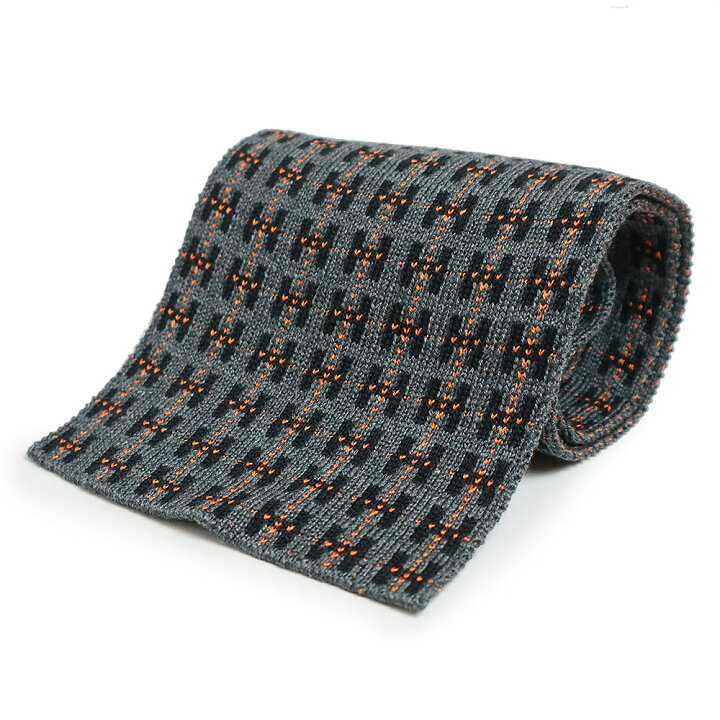 楽天市場】【未使用保管品】エルメス HERMES H柄 ニットタイ 9.5CM 
