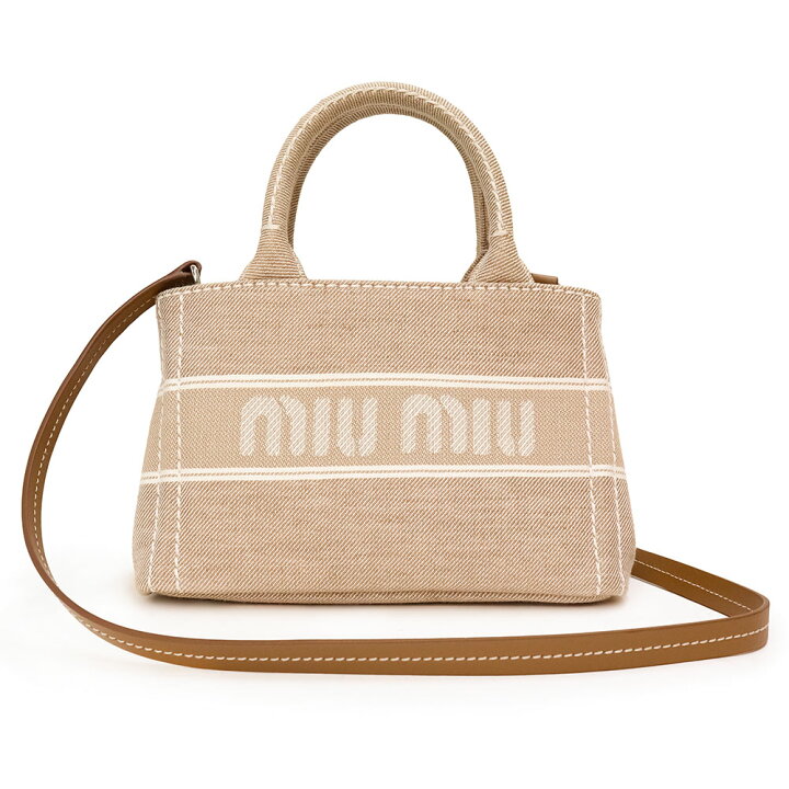 楽天市場】【未使用 展示品】ミュウミュウ miu miu ジャカード ロゴ  