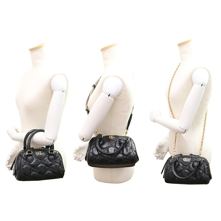 楽天市場】【未使用 展示品】グッチ GUCCI GGマトラッセ レザー ミニ 