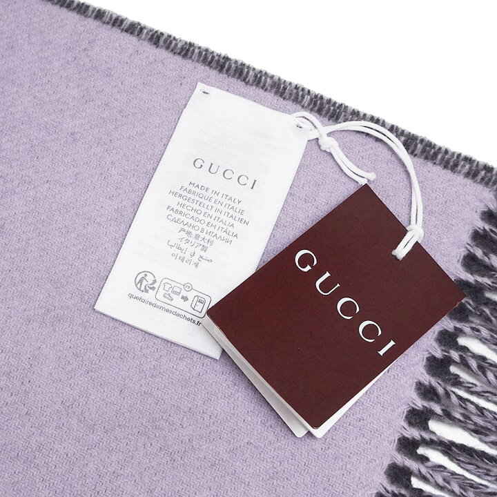 楽天市場】【新品・未使用品】グッチ GUCCI スクリプト スカーフ 