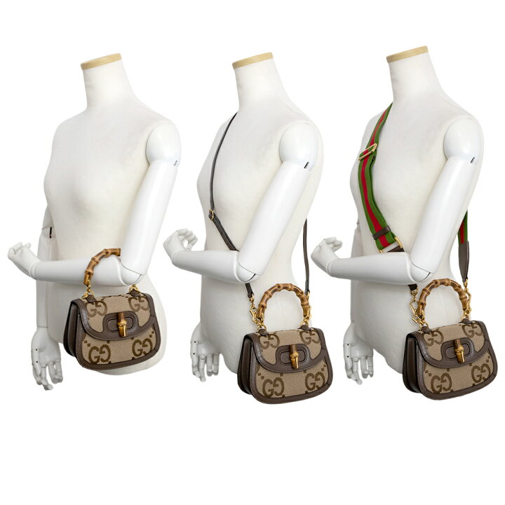 楽天市場】【新品・未使用品】グッチ GUCCI バンブー 1947 ミニ トップ  