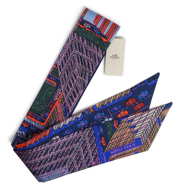 楽天市場】【新品・未使用品】エルメス HERMES ツイリー Pantin City  