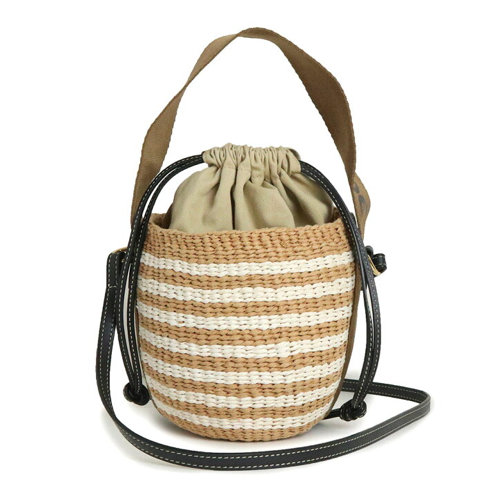 楽天市場】【美品】クロエ Chloe Woody ウッディ バスケット スモール 