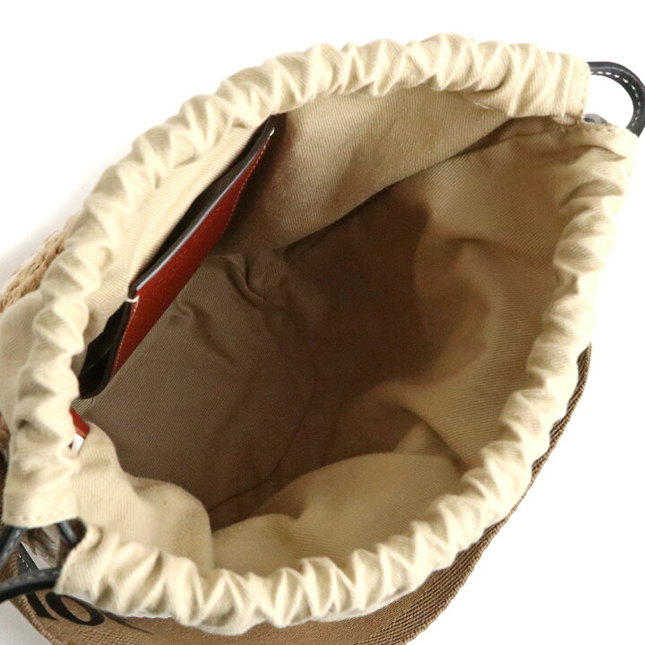 楽天市場】【美品】クロエ Chloe Woody ウッディ バスケット スモール 