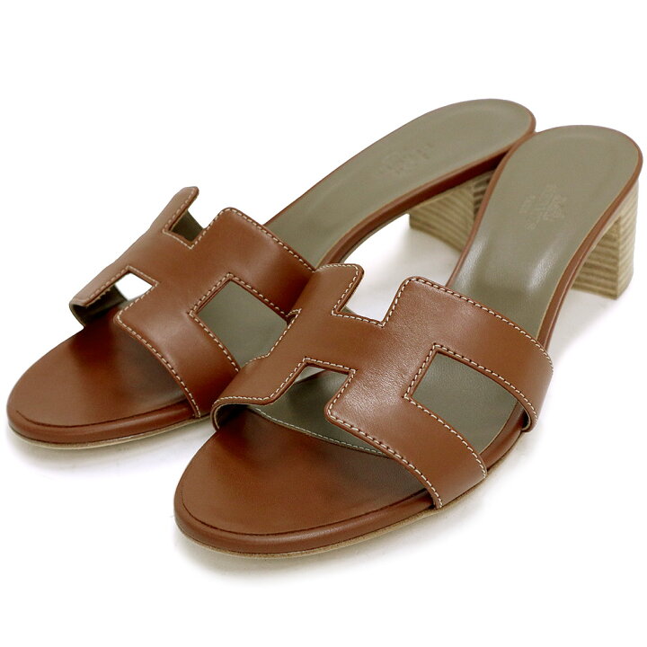 楽天市場】【美品】エルメス HERMES オアジス サンダル 靴 #39.5 25.5  