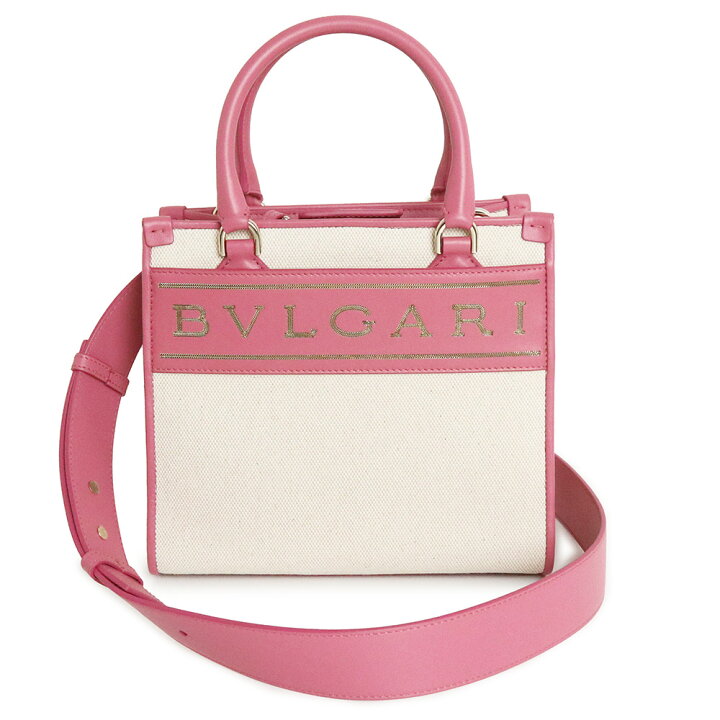 楽天市場】【未使用 展示品】ブルガリ BVLGARI ロゴ トート 2way  