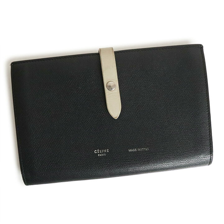 楽天市場】【中古】セリーヌ CELINE ラージ ストラップウォレット 二 