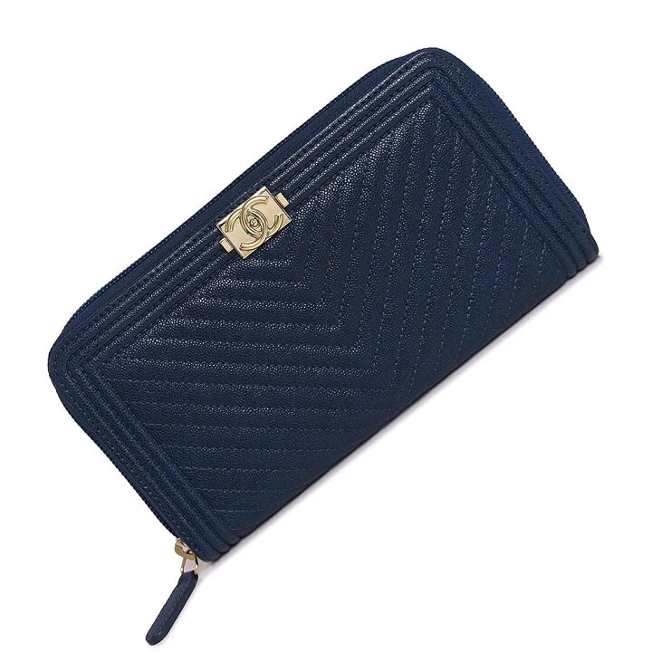 楽天市場】【新品・未使用品】シャネル CHANEL Vステッチ シェブロン 